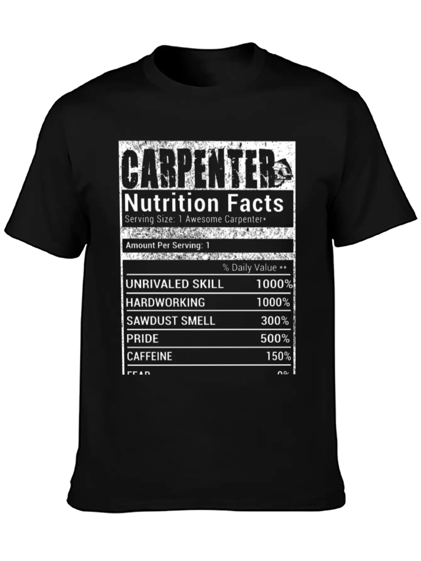 Carpenter Nutrition Stylish Everyday T-Shirt – Unisex Basic Cotton Tee
