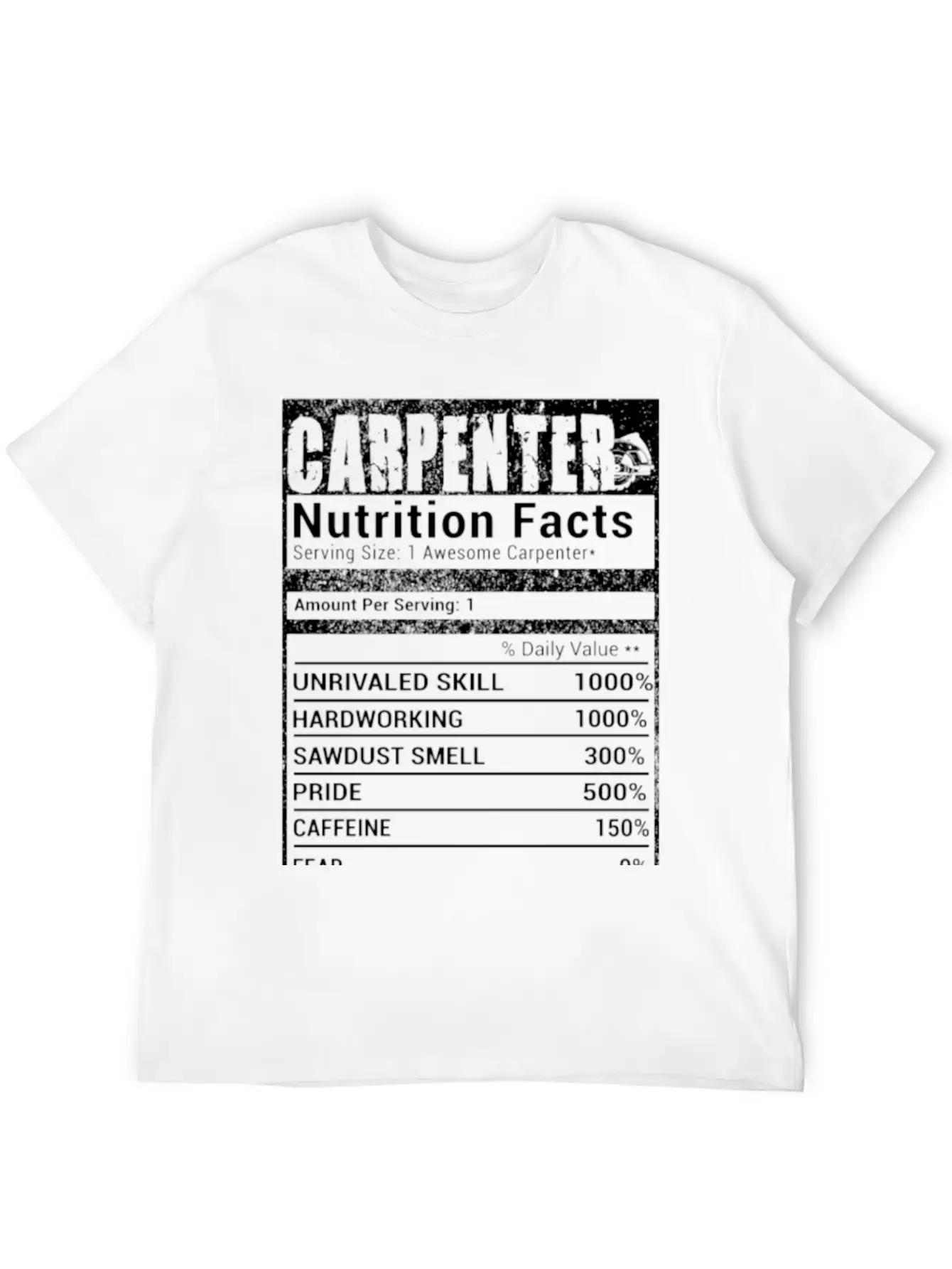 Carpenter Nutrition Stylish Everyday T-Shirt – Unisex Basic Cotton Tee