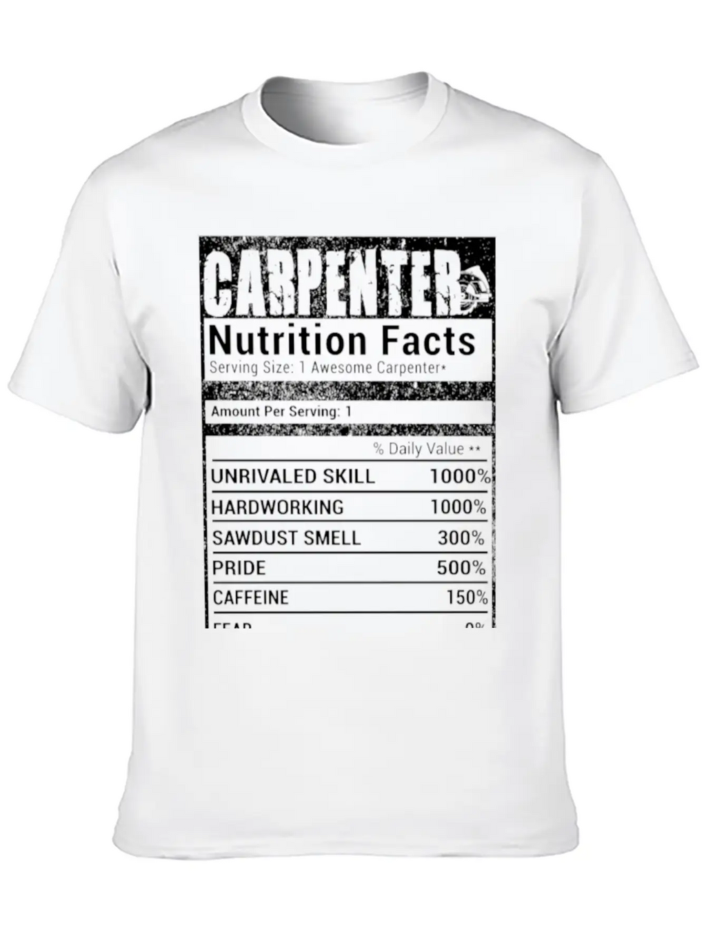 Carpenter Nutrition Stylish Everyday T-Shirt – Unisex Basic Cotton Tee