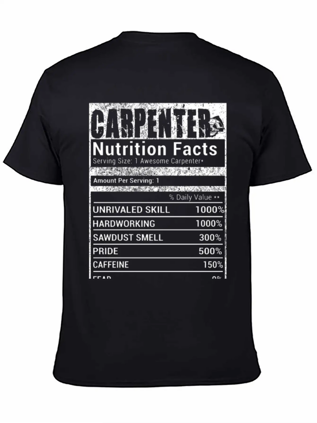 Carpenter Nutrition Stylish Everyday T-Shirt – Unisex Basic Cotton Tee