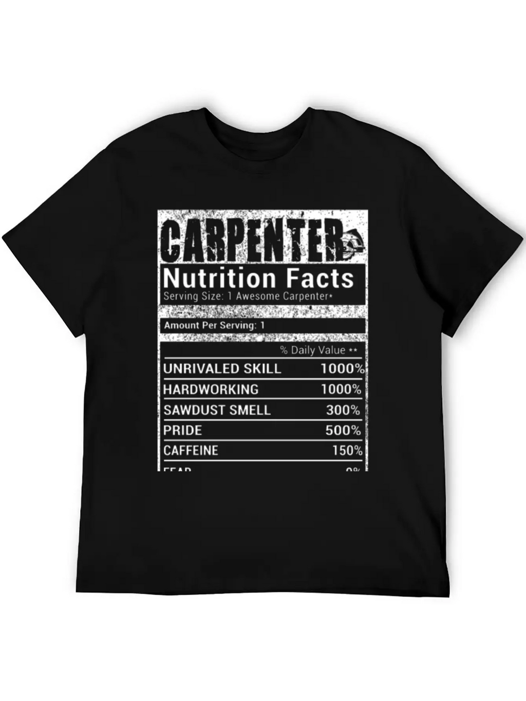 Carpenter Nutrition Stylish Everyday T-Shirt – Unisex Basic Cotton Tee