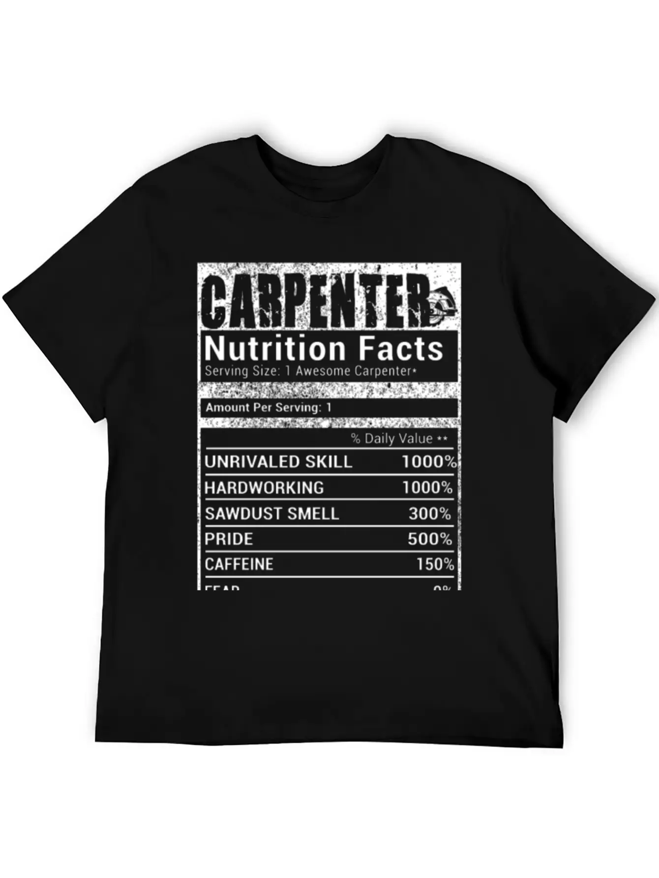 Carpenter Nutrition Stylish Everyday T-Shirt – Unisex Basic Cotton Tee