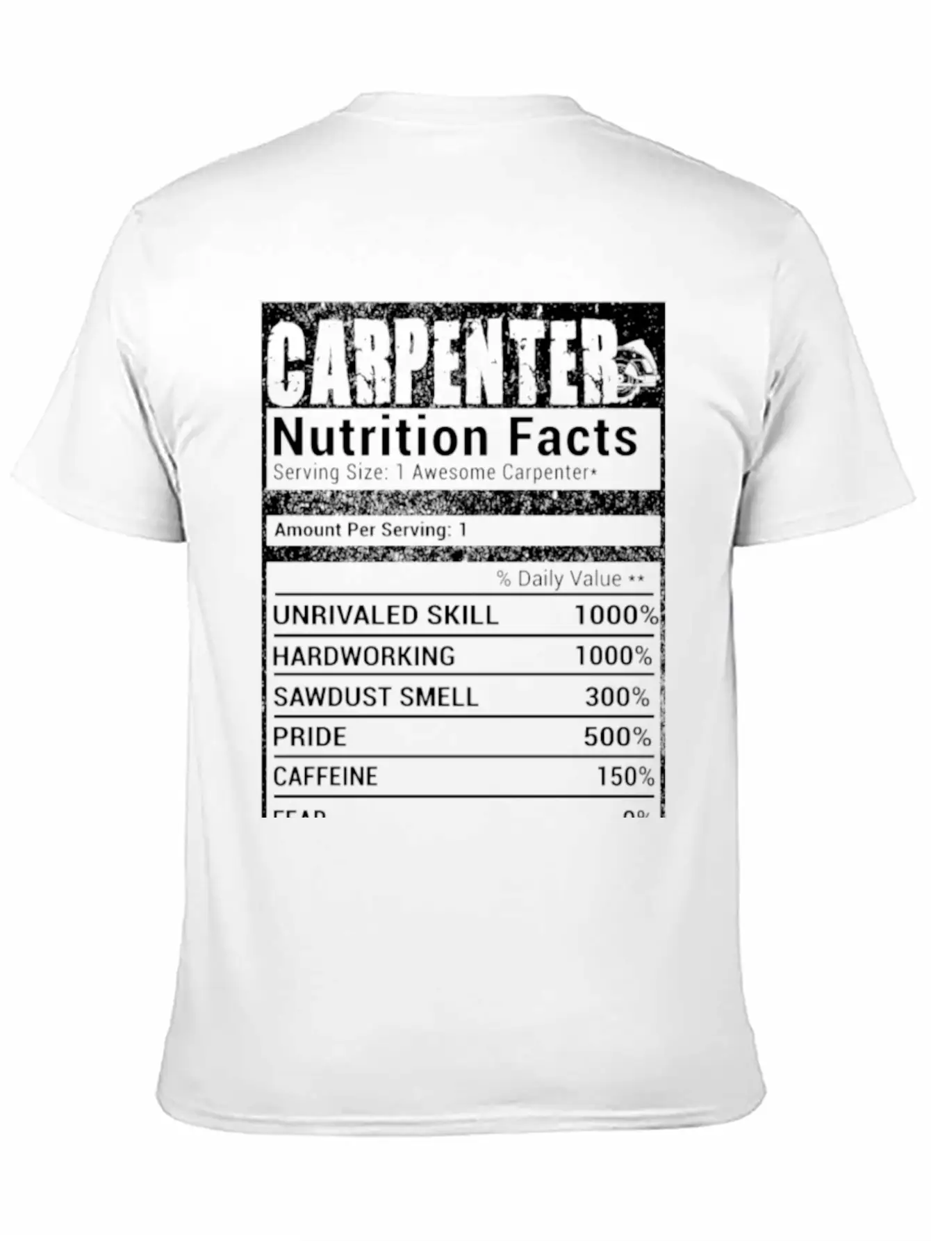 Carpenter Nutrition Stylish Everyday T-Shirt – Unisex Basic Cotton Tee