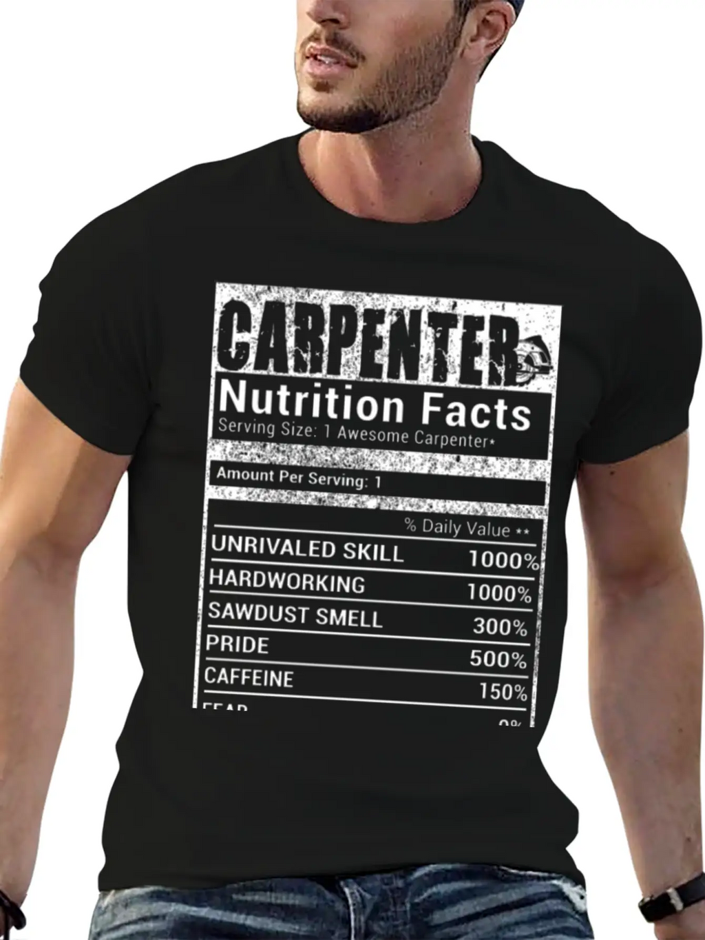 Carpenter Nutrition Stylish Everyday T-Shirt – Unisex Basic Cotton Tee