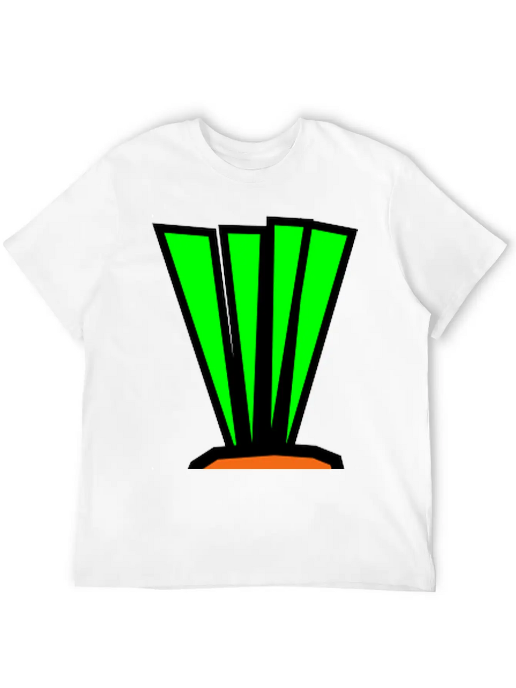 Carrot Classic Fit Graphic Tee For Daily Comfort – Unisex Cotton Shirt