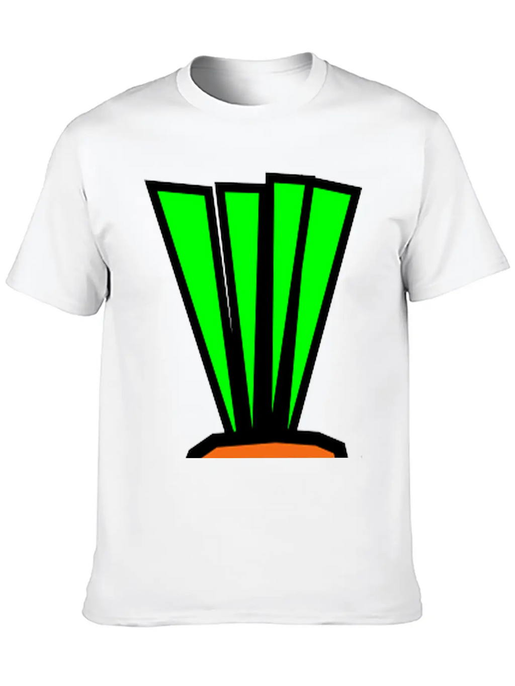 Carrot Classic Fit Graphic Tee For Daily Comfort – Unisex Cotton Shirt