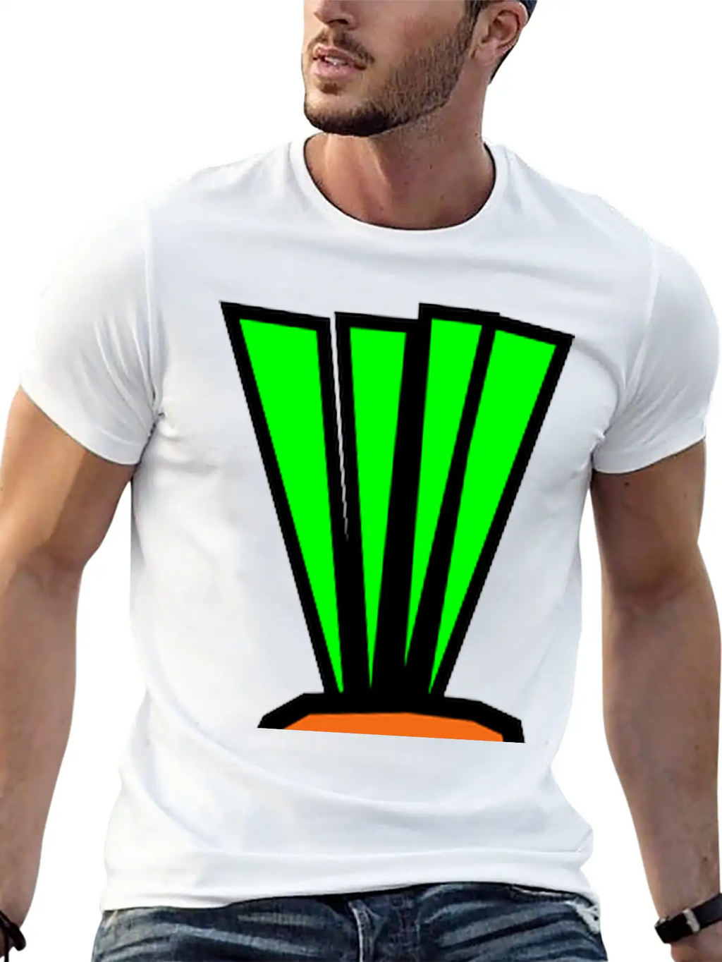 Carrot Classic Fit Graphic Tee For Daily Comfort – Unisex Cotton Shirt