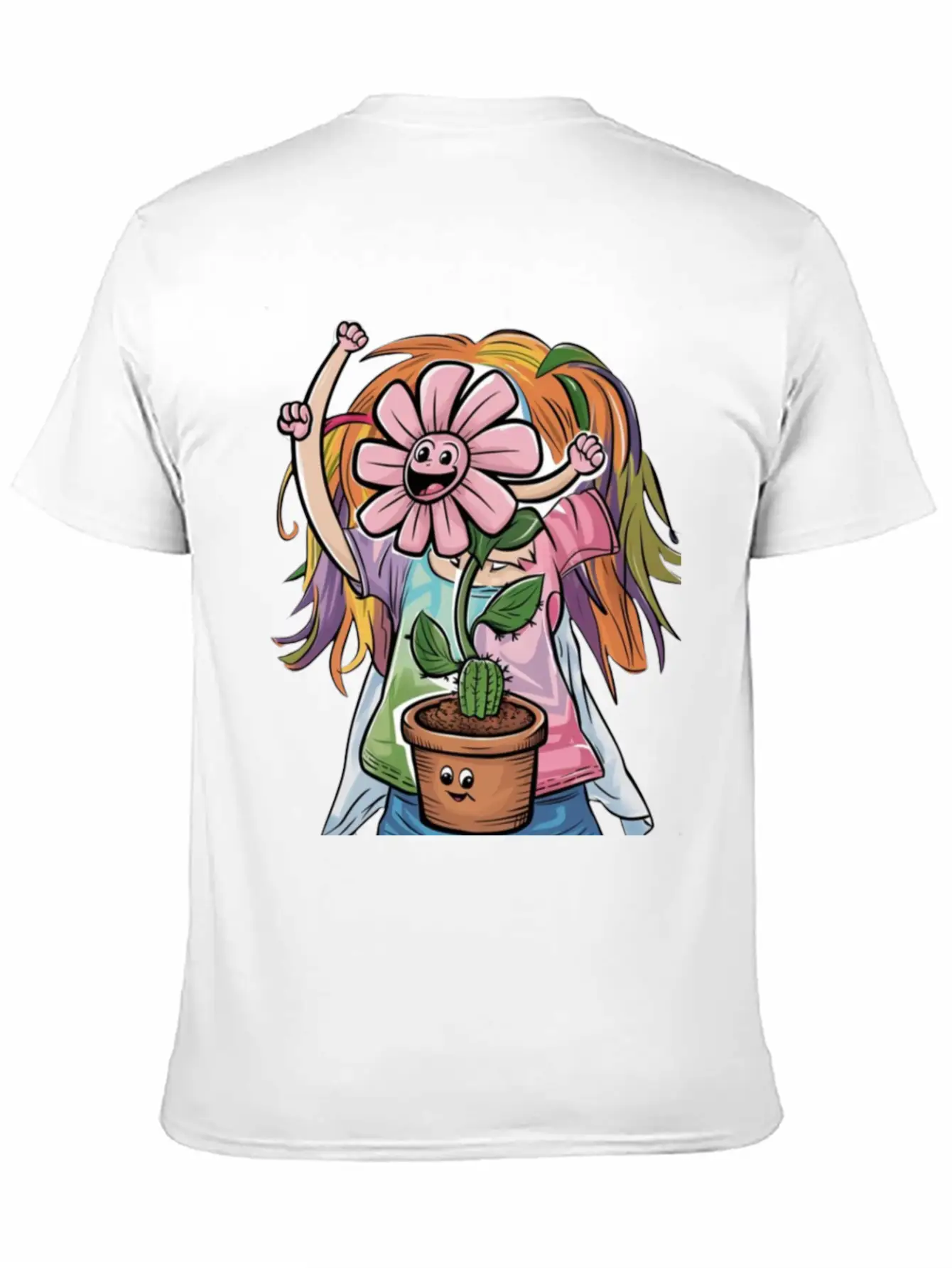 Cart Girl Unisex Short Sleeve Soft Cotton T-Shirt – Casual Everyday Wear