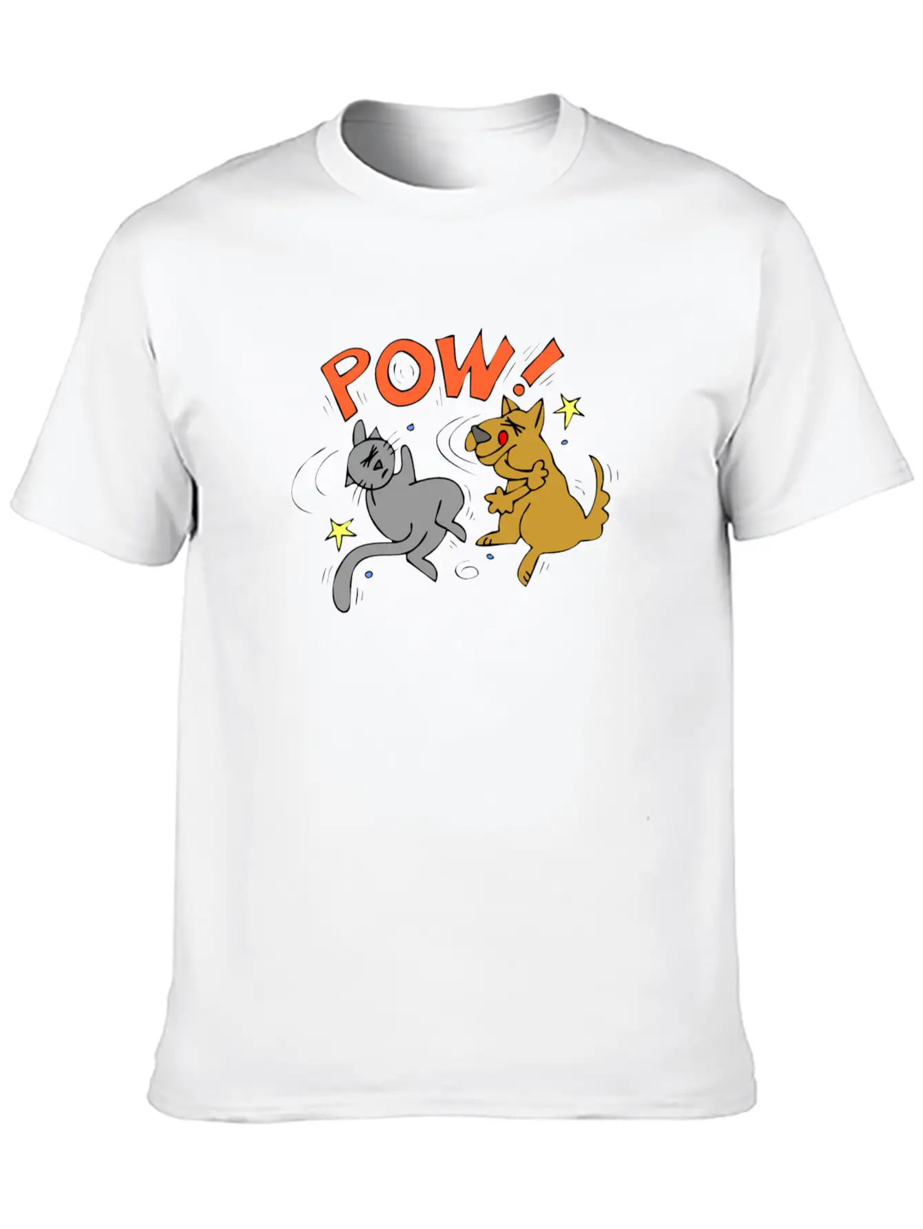 Cartoon Breathable Soft Cotton T-Shirt – Timeless Casual Look