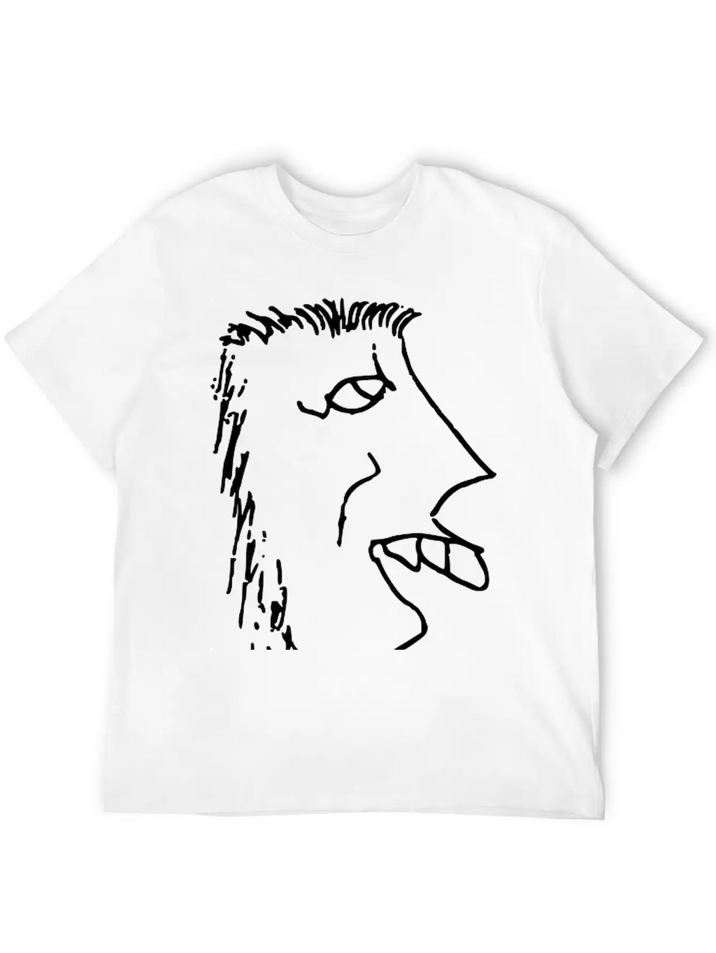 Cartoon Head 71 Unisex Short Sleeve Soft Cotton T-Shirt – Casual Everyday Wear