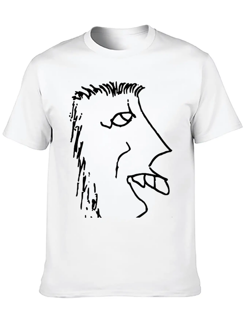 Cartoon Head 71 Unisex Short Sleeve Soft Cotton T-Shirt – Casual Everyday Wear