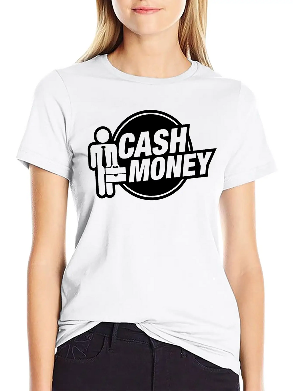 Cash_money_business_py1 Unisex Casual T-Shirt – Clean Design For Daily Comfort