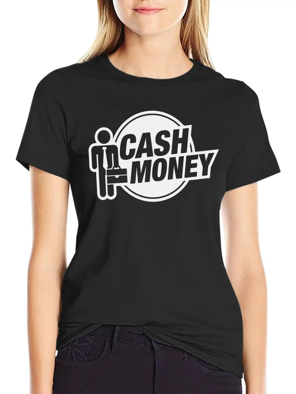 Cash_money_business_py1 Unisex Casual T-Shirt – Clean Design For Daily Comfort