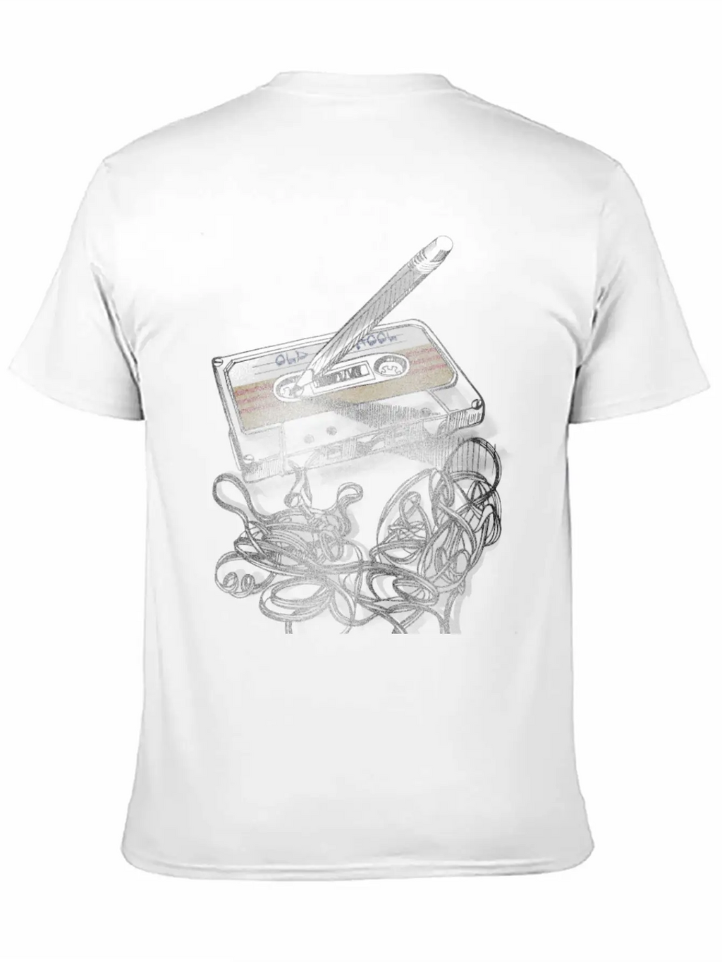 Cassete Magnetica Unisex Casual T-Shirt – Clean Design For Daily Comfort