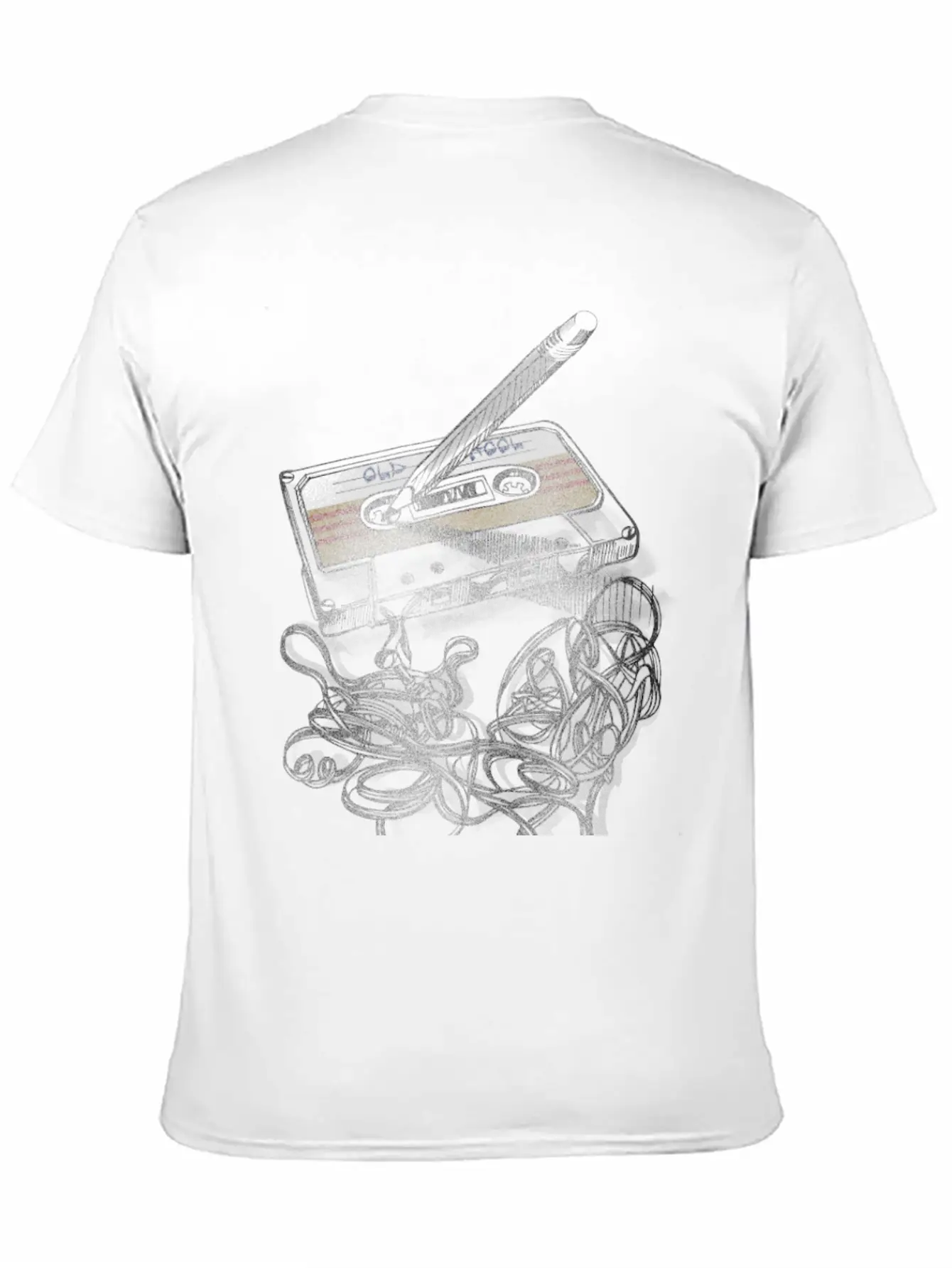 Cassete Magnetica Unisex Casual T-Shirt – Clean Design For Daily Comfort