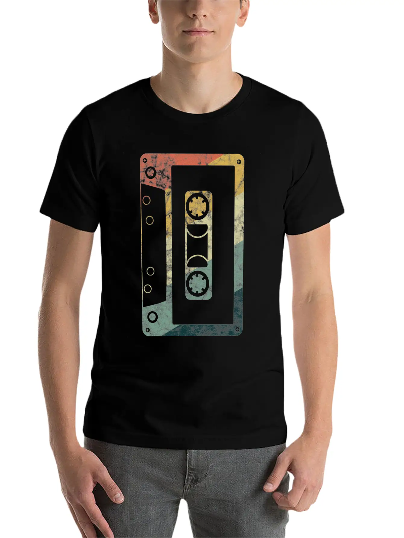 Cassette Tape Mixtape Best 80S Music Unisex Casual T-Shirt – Clean Design For Daily Comfort
