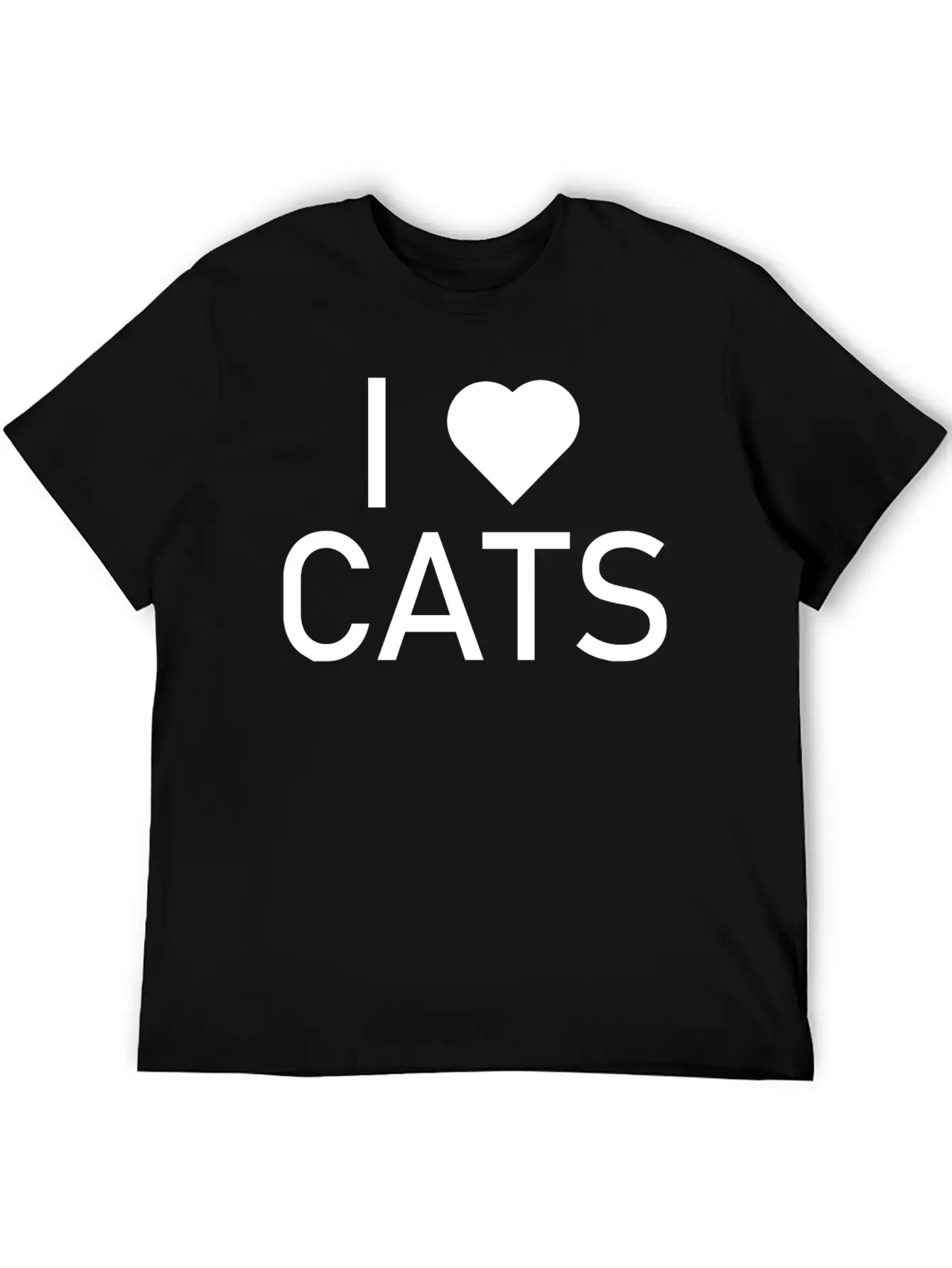 Cat Cat Unisex Short Sleeve Soft Cotton T-Shirt – Casual Everyday Wear