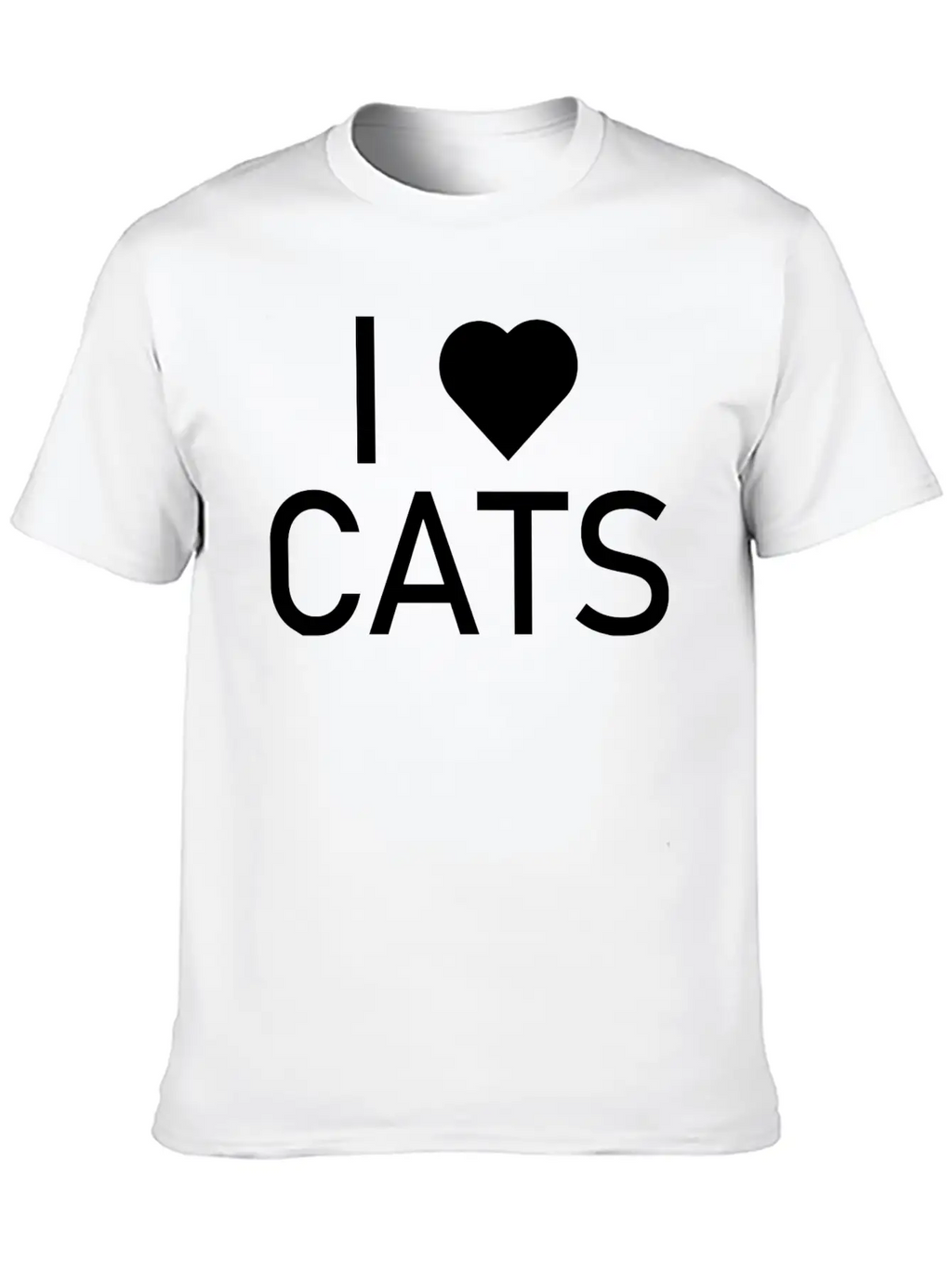 Cat Cat Unisex Short Sleeve Soft Cotton T-Shirt – Casual Everyday Wear