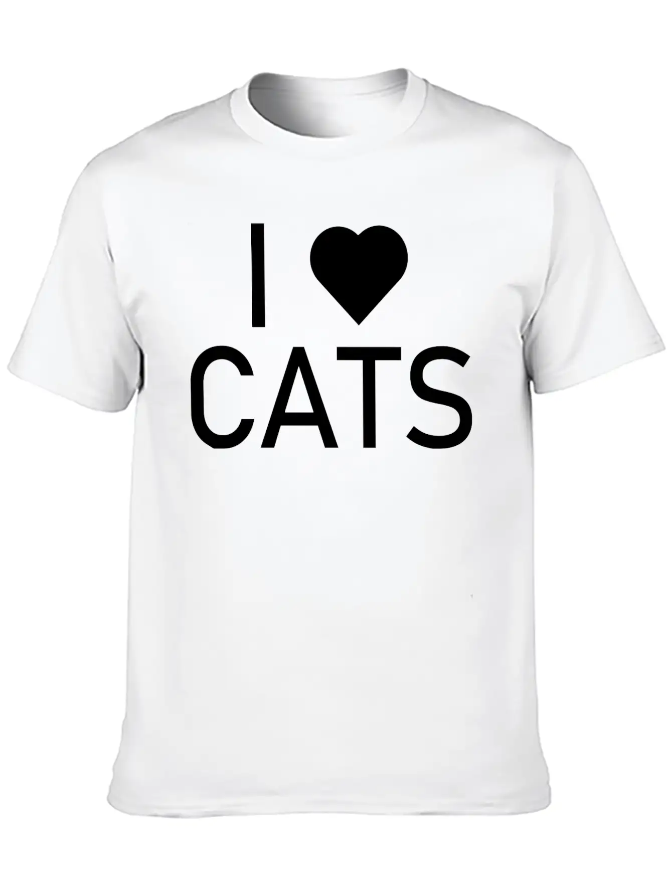 Cat Cat Unisex Short Sleeve Soft Cotton T-Shirt – Casual Everyday Wear
