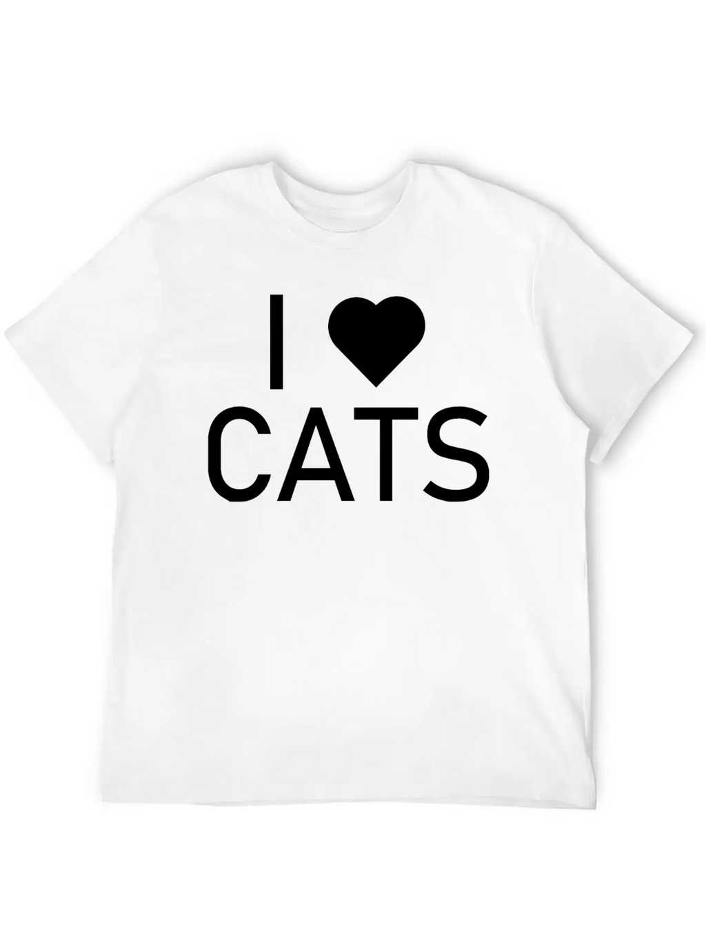 Cat Cat Unisex Short Sleeve Soft Cotton T-Shirt – Casual Everyday Wear