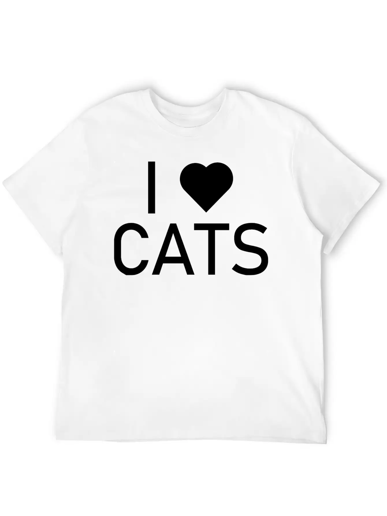 Cat Cat Unisex Short Sleeve Soft Cotton T-Shirt – Casual Everyday Wear