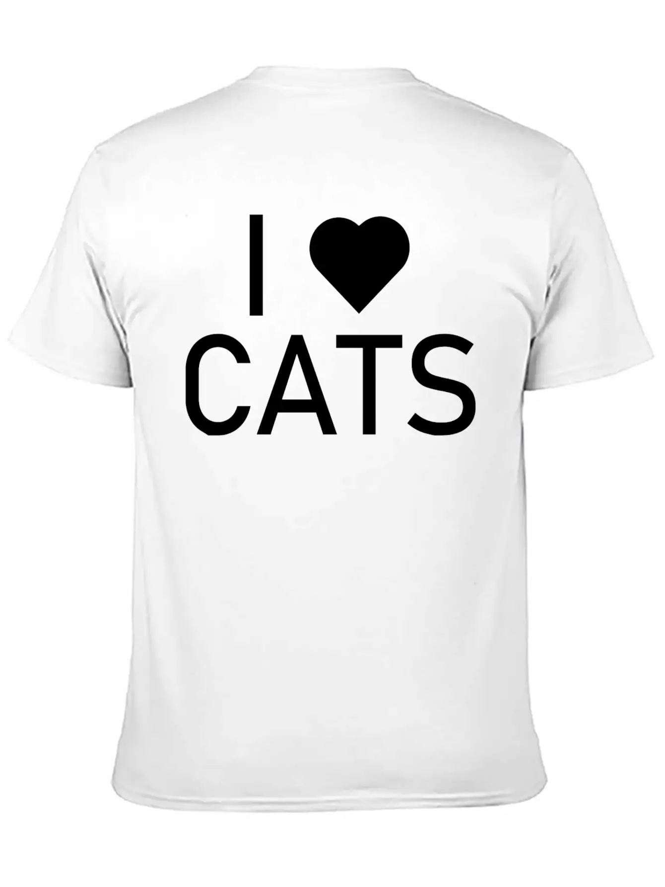Cat Cat Unisex Short Sleeve Soft Cotton T-Shirt – Casual Everyday Wear