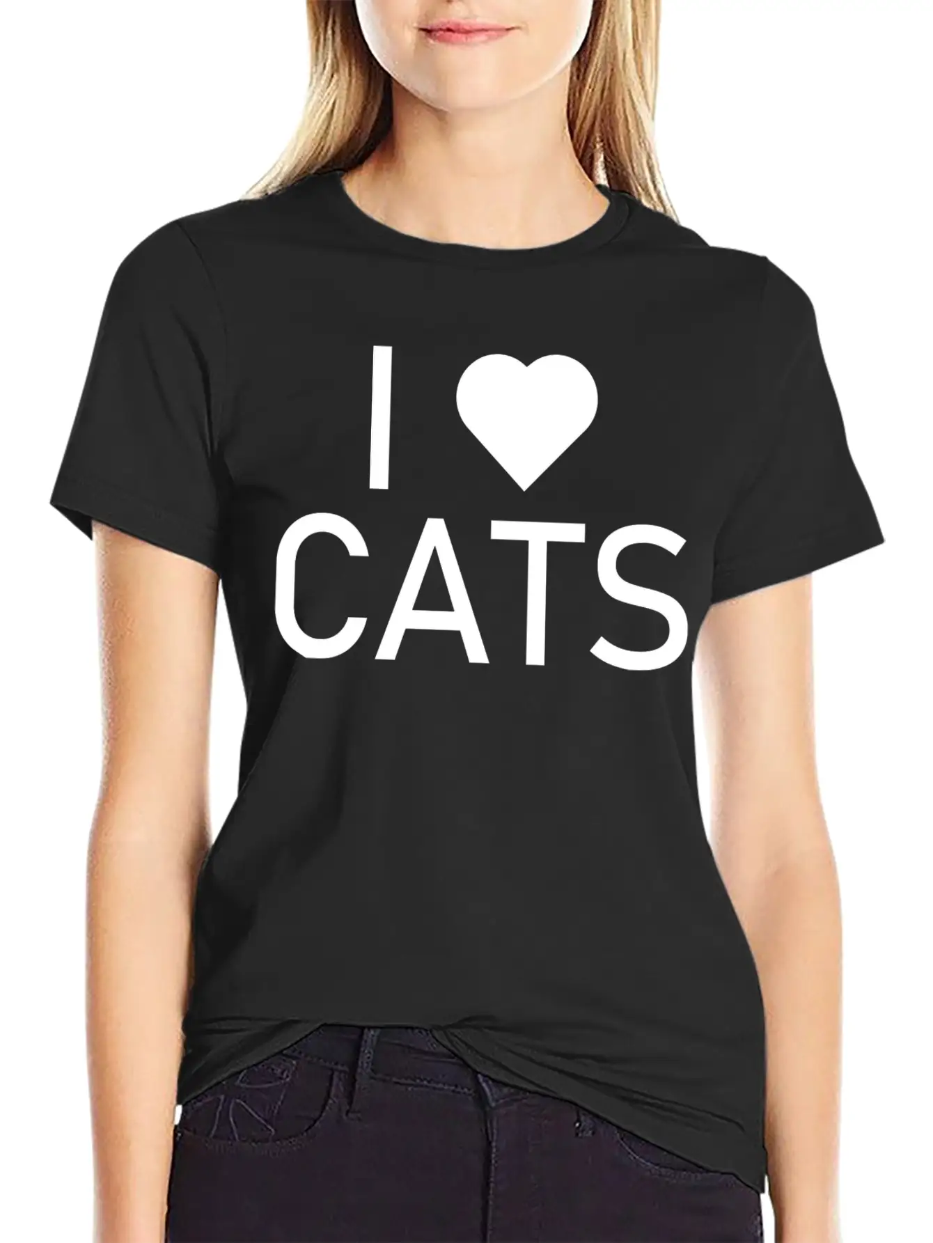 Cat Cat Unisex Short Sleeve Soft Cotton T-Shirt – Casual Everyday Wear