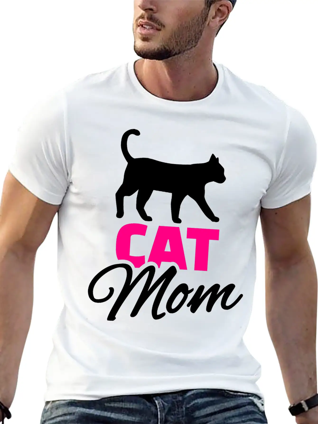 Cat Classic Fit Graphic Tee For Daily Comfort – Unisex Cotton Shirt