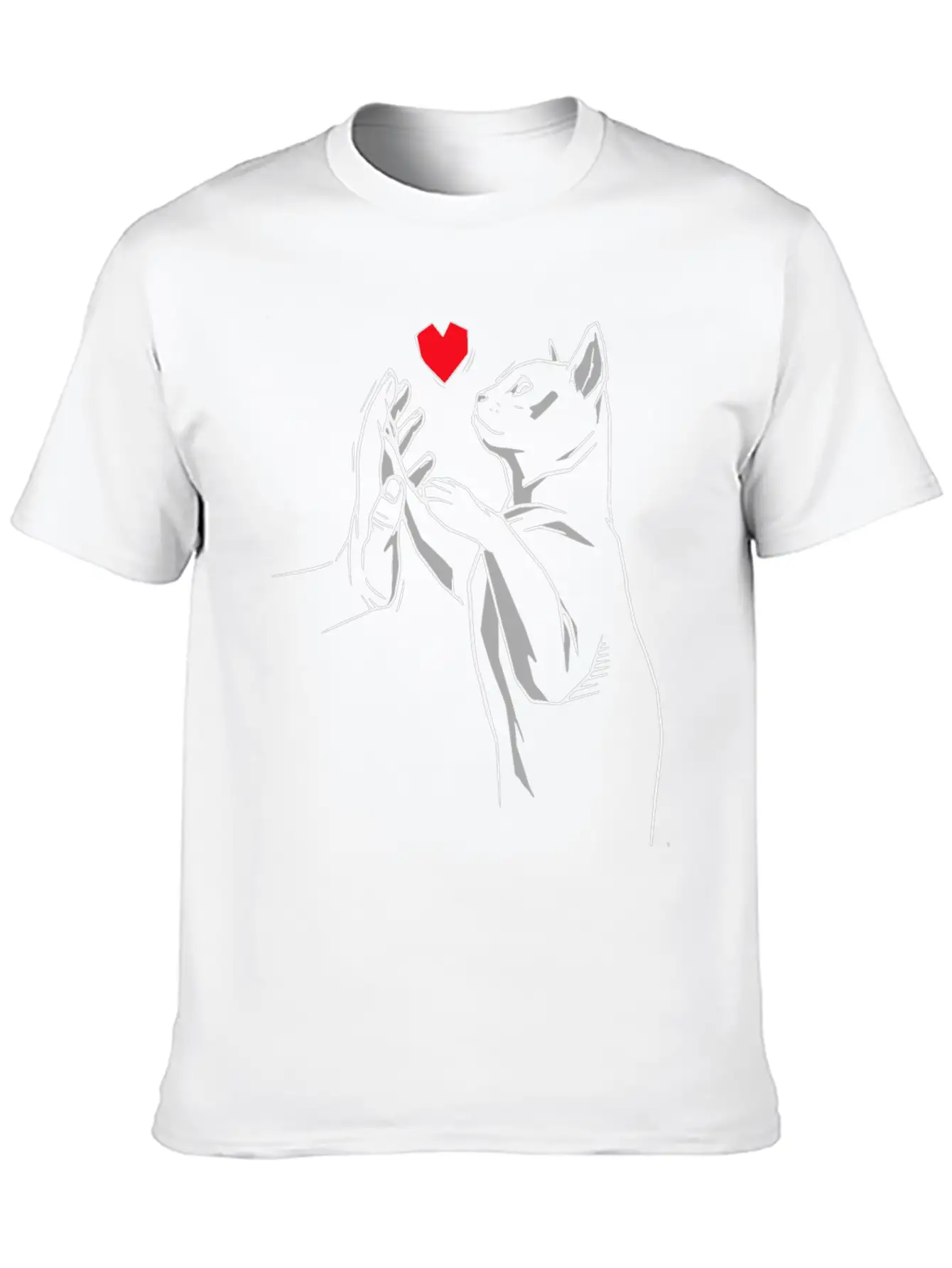 Cat Dad Cat Lover Catmom Cat Mom Cats Stylish Everyday T-Shirt – Unisex Basic Cotton Tee