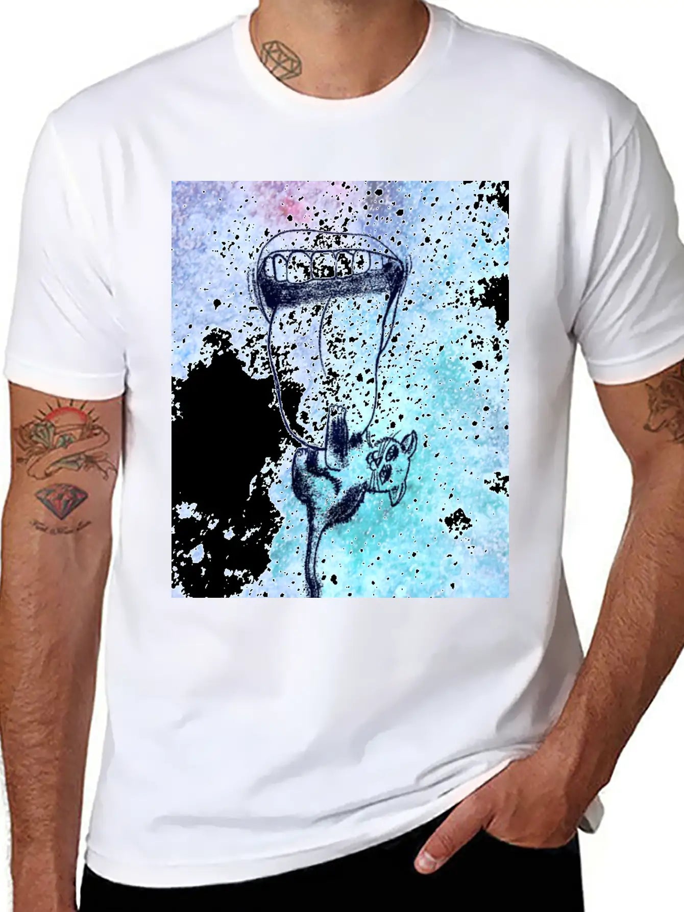 Cat Got Your Tongue? Unisex Short Sleeve Soft Cotton T-Shirt – Casual Everyday Wear