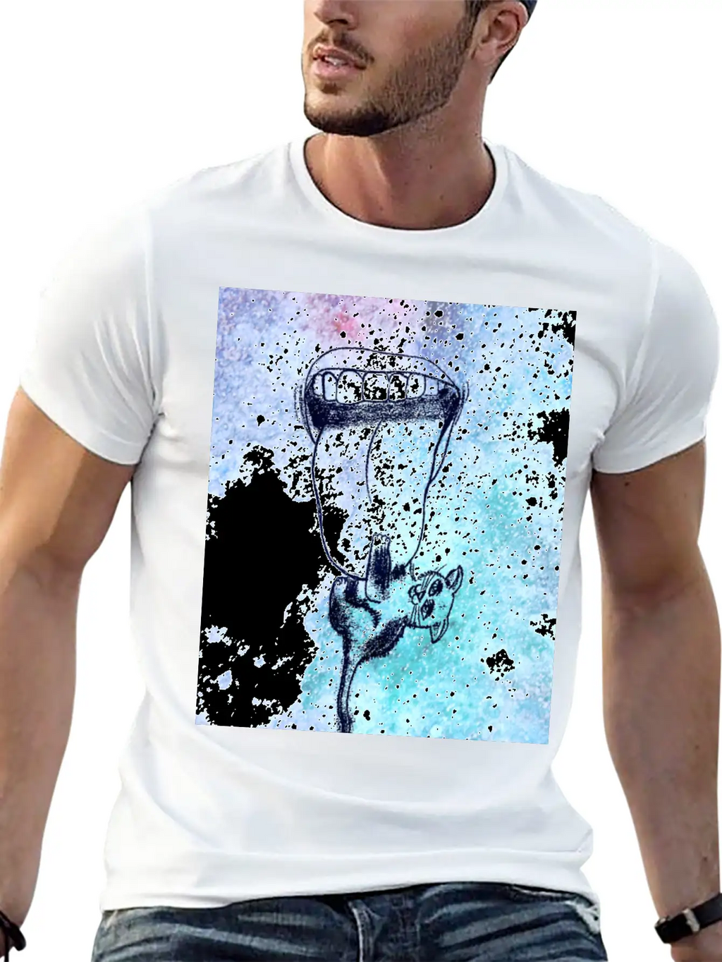 Cat Got Your Tongue? Unisex Short Sleeve Soft Cotton T-Shirt – Casual Everyday Wear