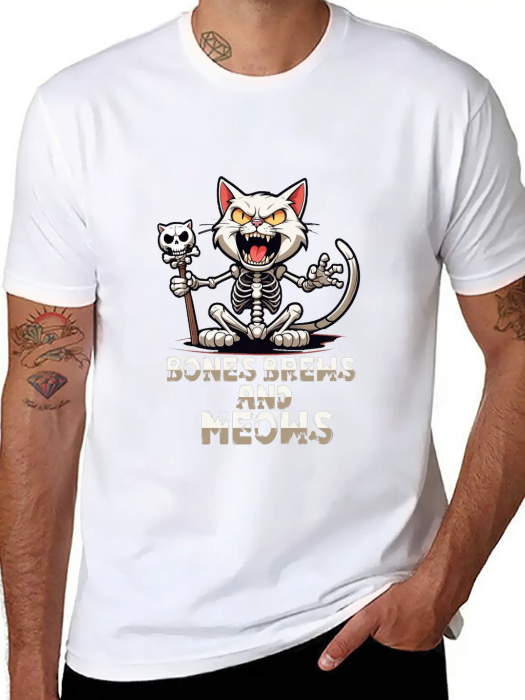 Cat Shaman Stylish Everyday T-Shirt – Unisex Basic Cotton Tee