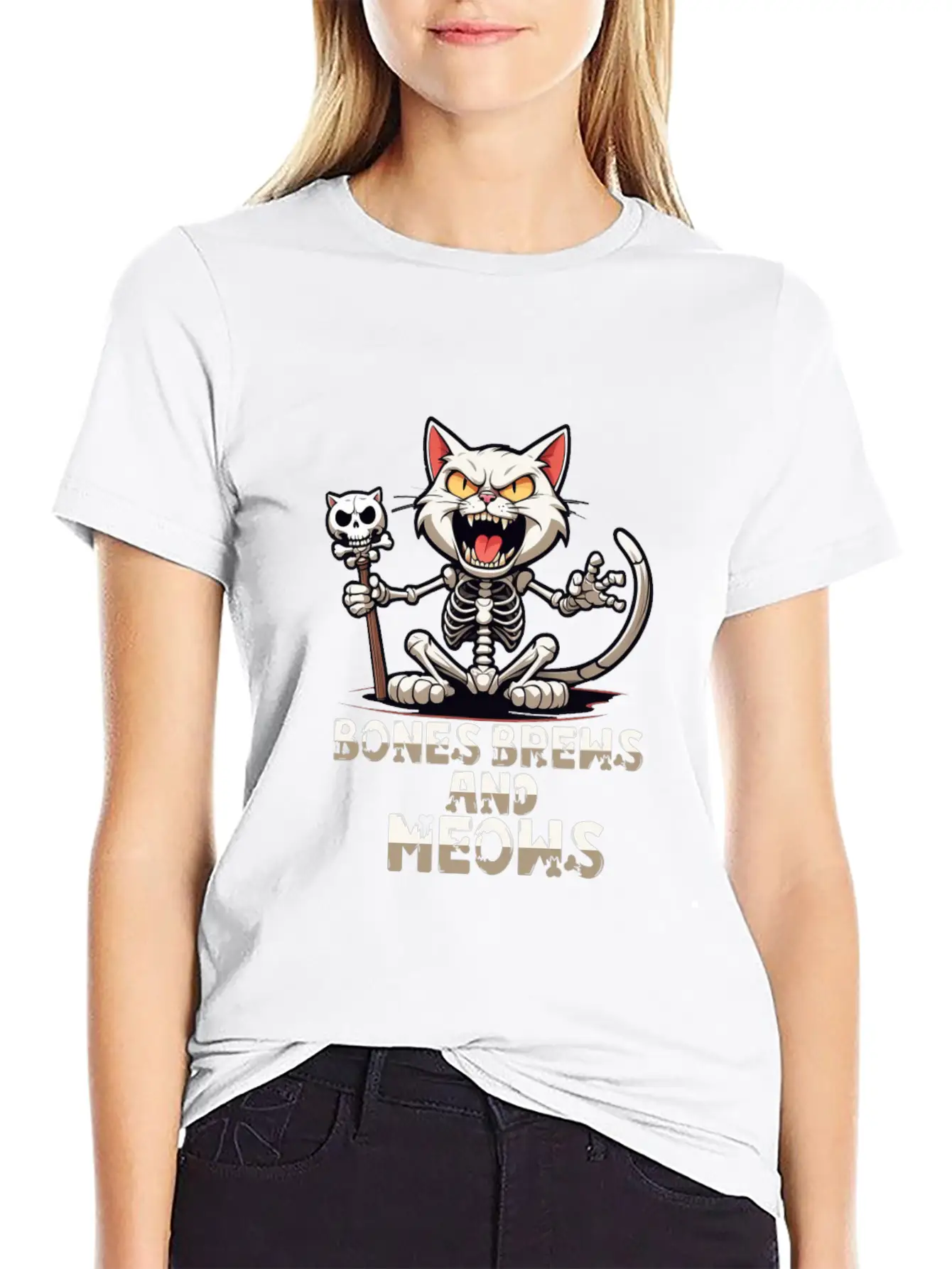 Cat Shaman Stylish Everyday T-Shirt – Unisex Basic Cotton Tee