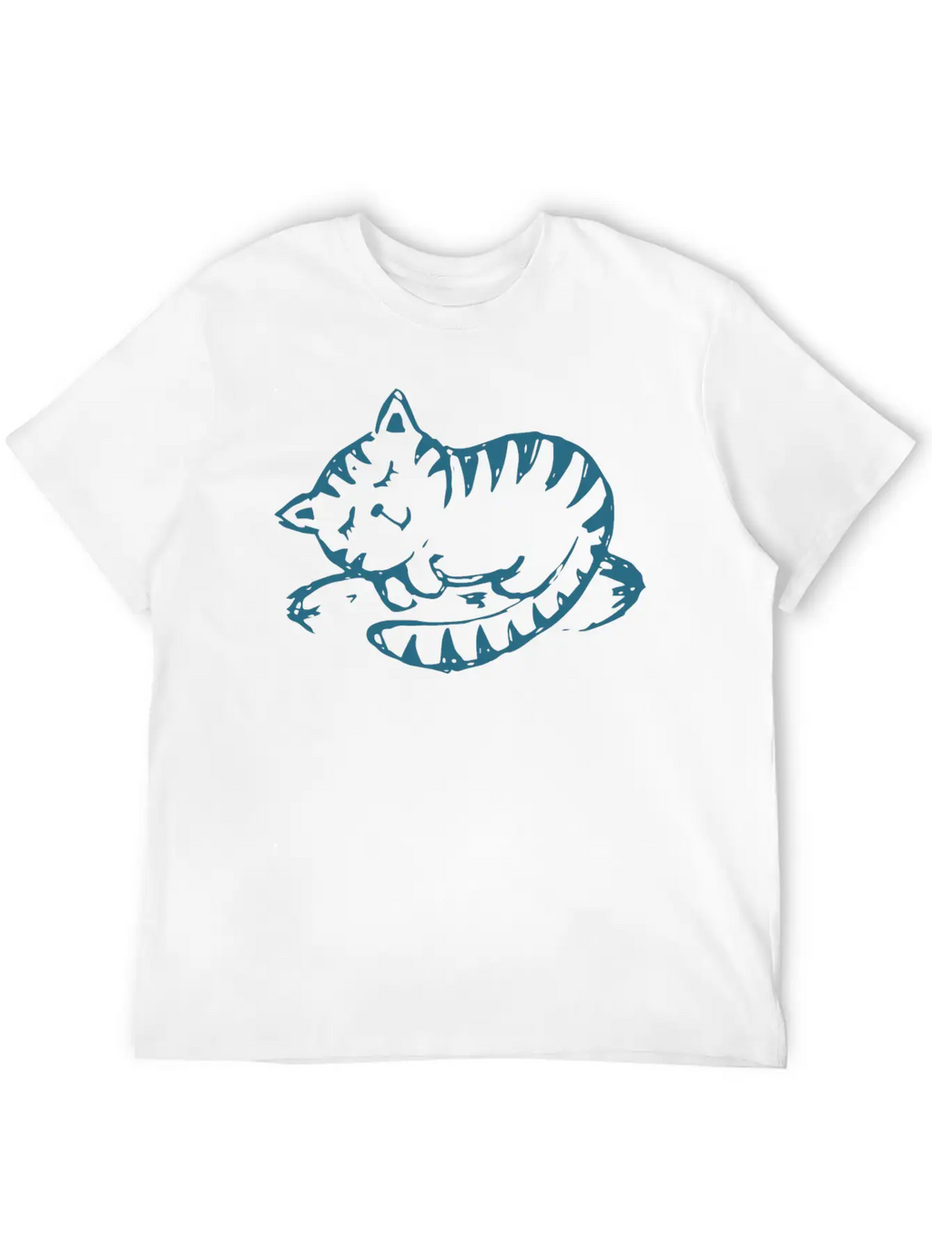 Cat Stylish Everyday T-Shirt – Unisex Basic Cotton Tee