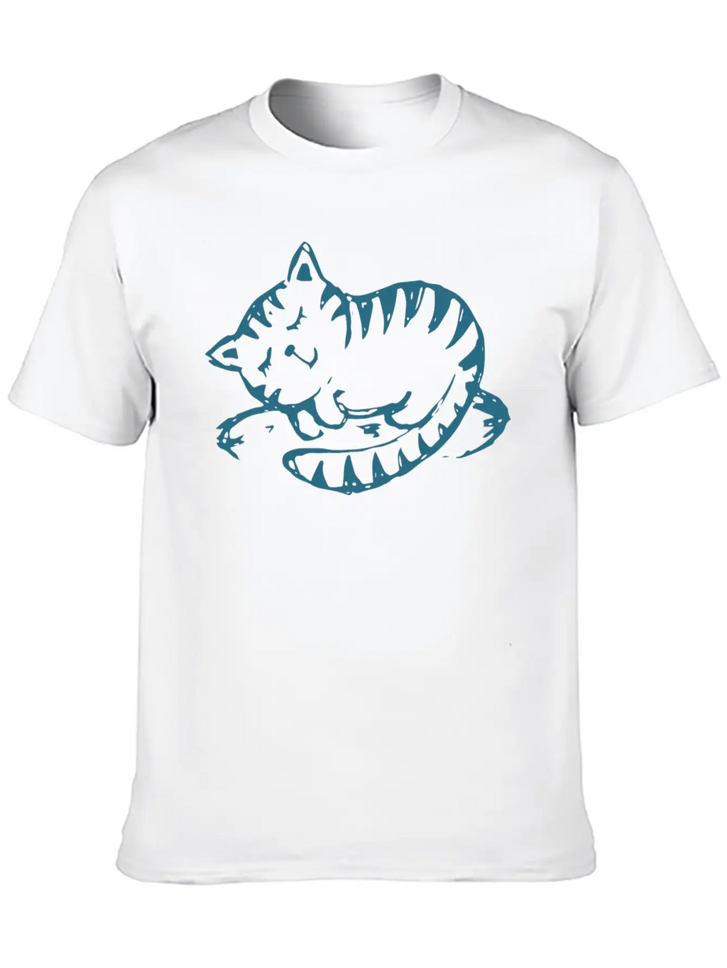 Cat Stylish Everyday T-Shirt – Unisex Basic Cotton Tee