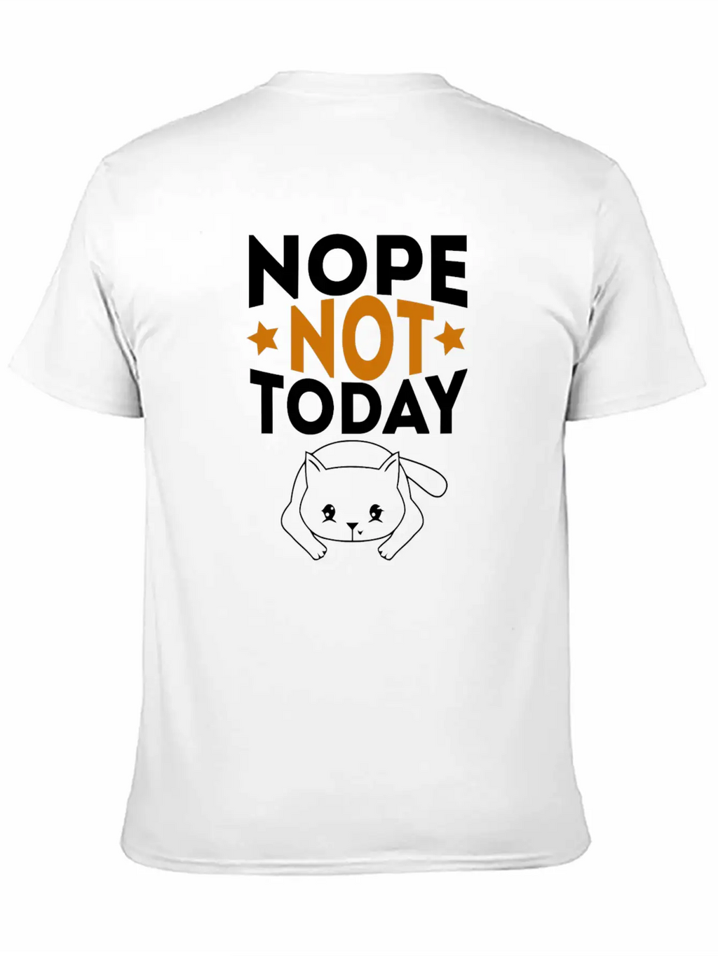 Cat Unisex Casual T-Shirt – Clean Design For Daily Comfort