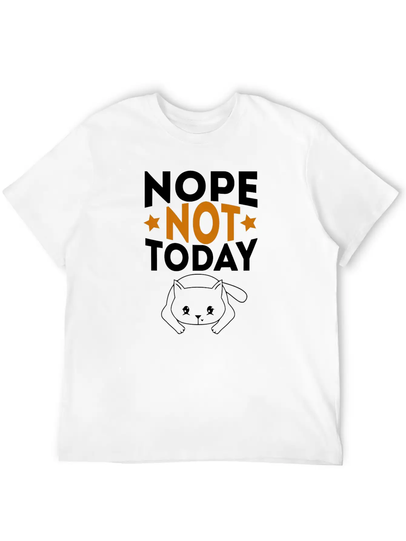 Cat Unisex Casual T-Shirt – Clean Design For Daily Comfort