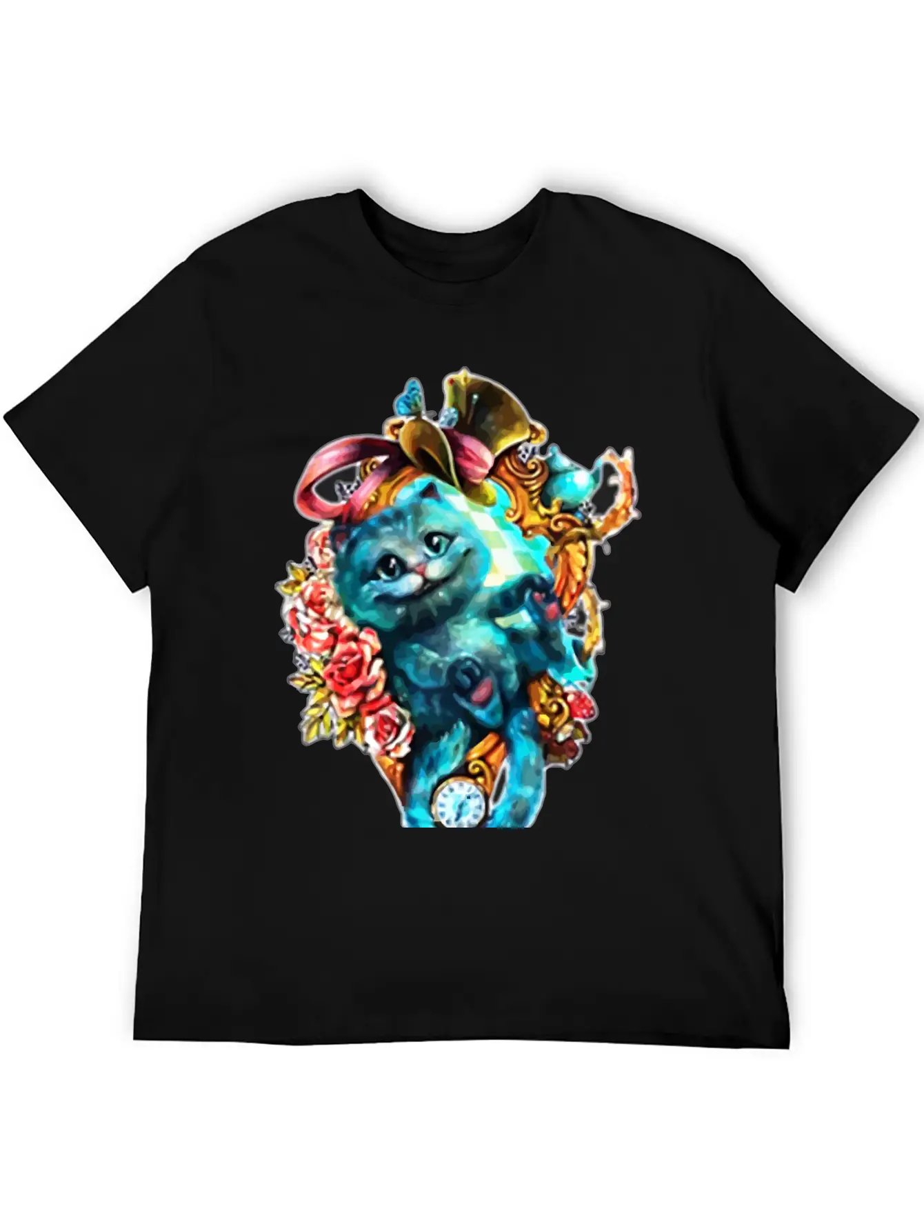 CAT WONDERLAND Essential Cotton Tee For Daily Outfits – Unisex Style