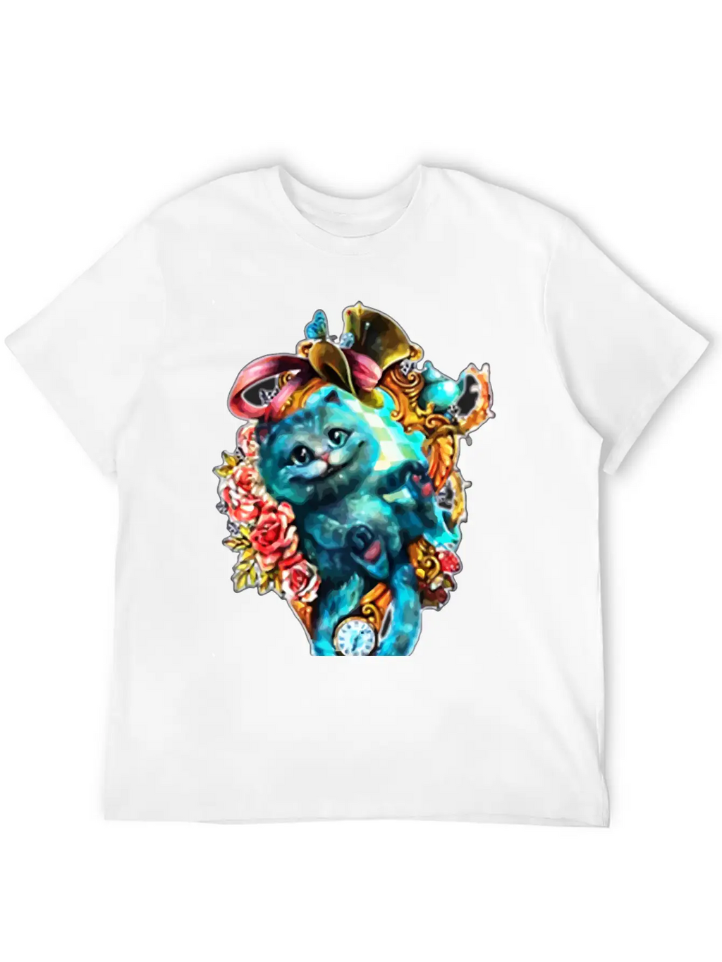 CAT WONDERLAND Essential Cotton Tee For Daily Outfits – Unisex Style