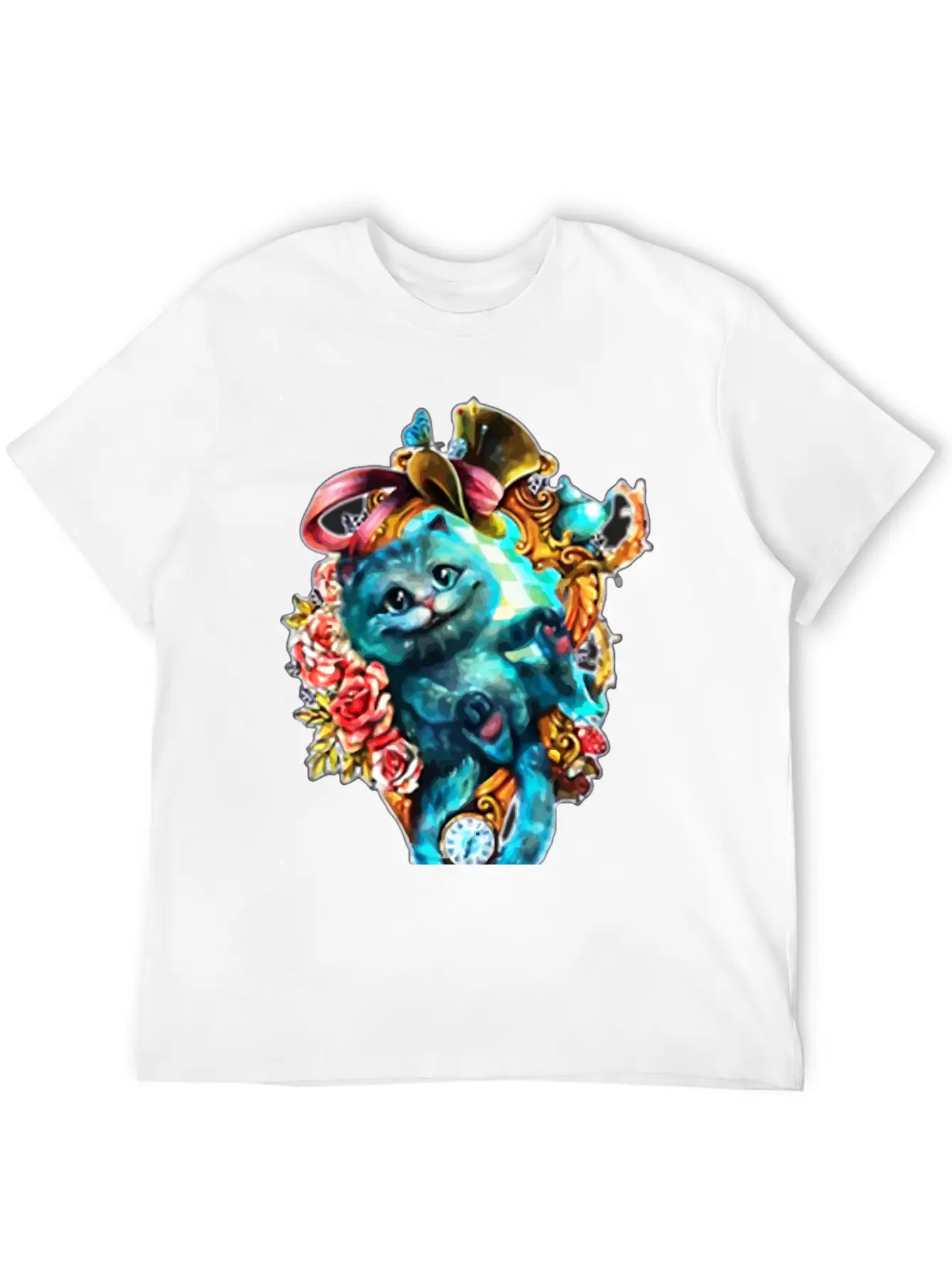 CAT WONDERLAND Essential Cotton Tee For Daily Outfits – Unisex Style