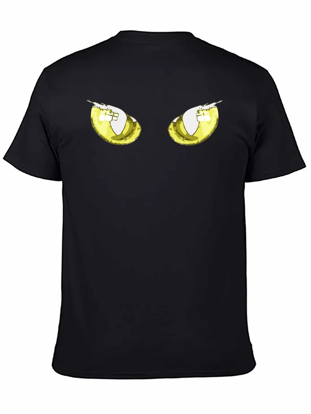 Cat's Eyes Cat Cats Eye Tiger Funny Halloween Unisex Short Sleeve Soft Cotton T-Shirt – Casual Everyday Wear