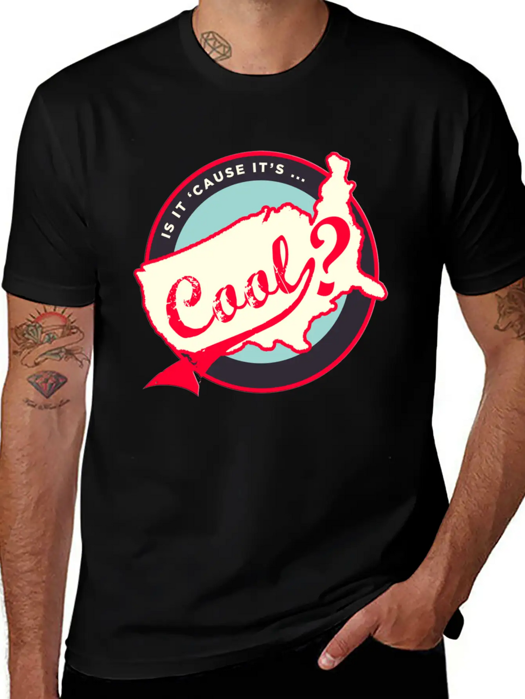 Cause It's Casual Graphic T-Shirt – Simple And Comfortable Daily Wear