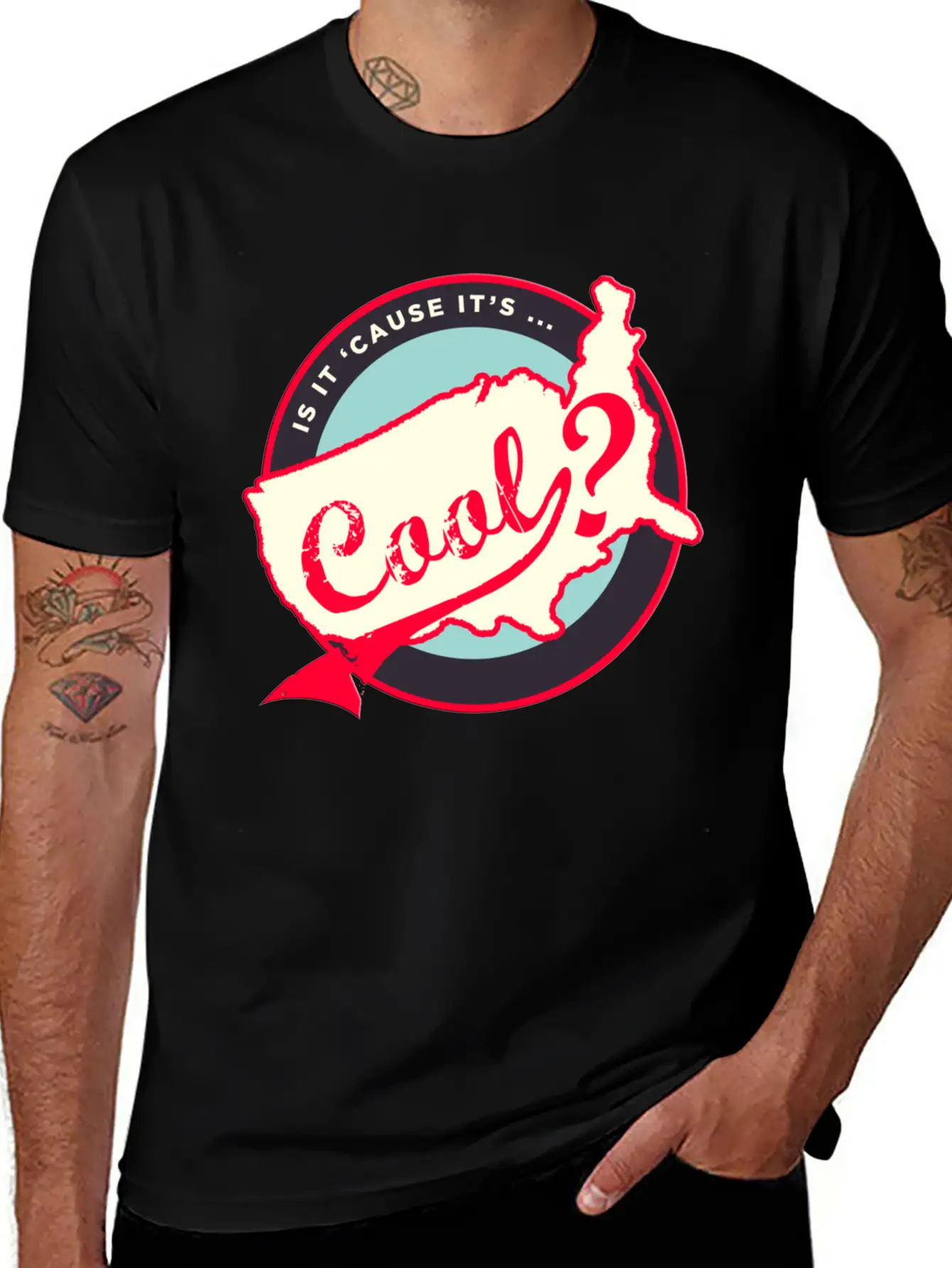 Cause It's Casual Graphic T-Shirt – Simple And Comfortable Daily Wear