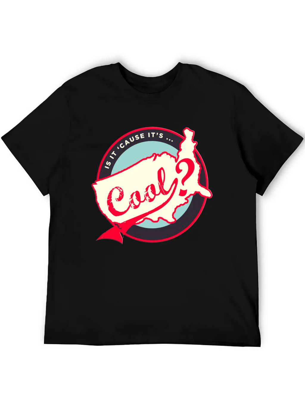 Cause It's Casual Graphic T-Shirt – Simple And Comfortable Daily Wear