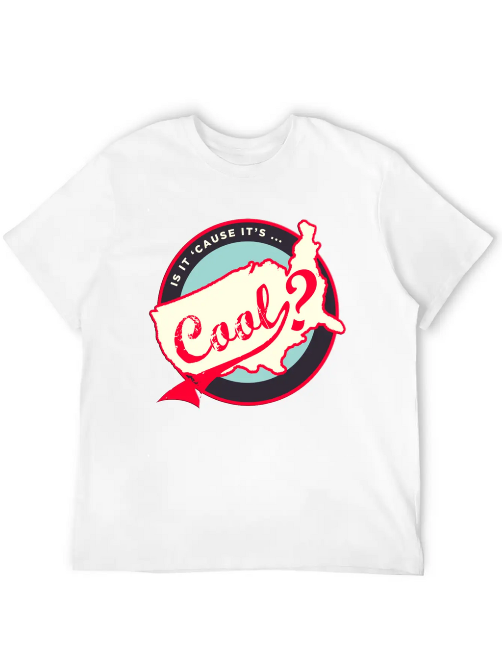 Cause It's Casual Graphic T-Shirt – Simple And Comfortable Daily Wear