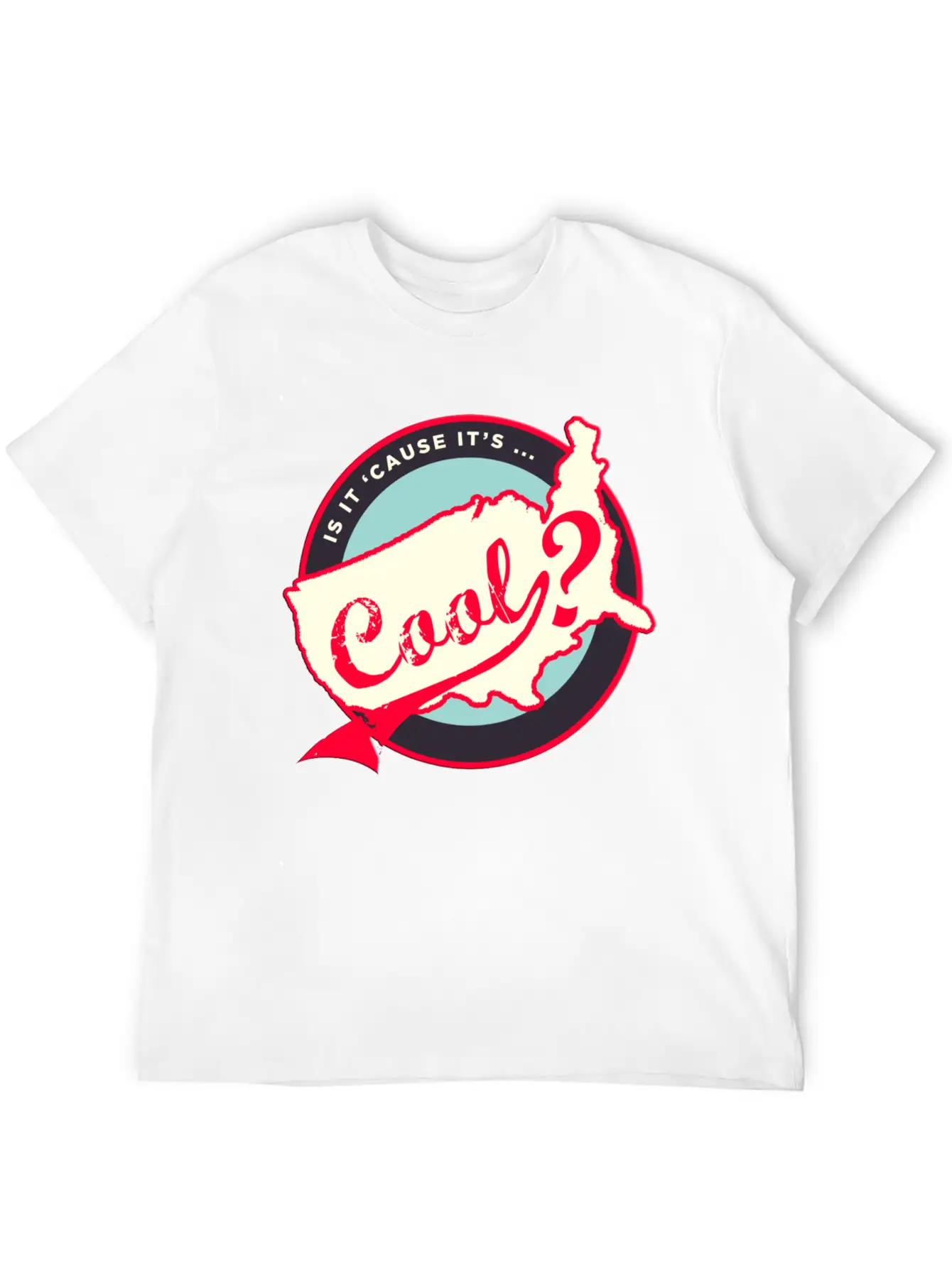 Cause It's Casual Graphic T-Shirt – Simple And Comfortable Daily Wear