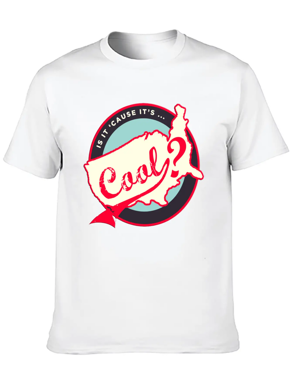 Cause It's Casual Graphic T-Shirt – Simple And Comfortable Daily Wear