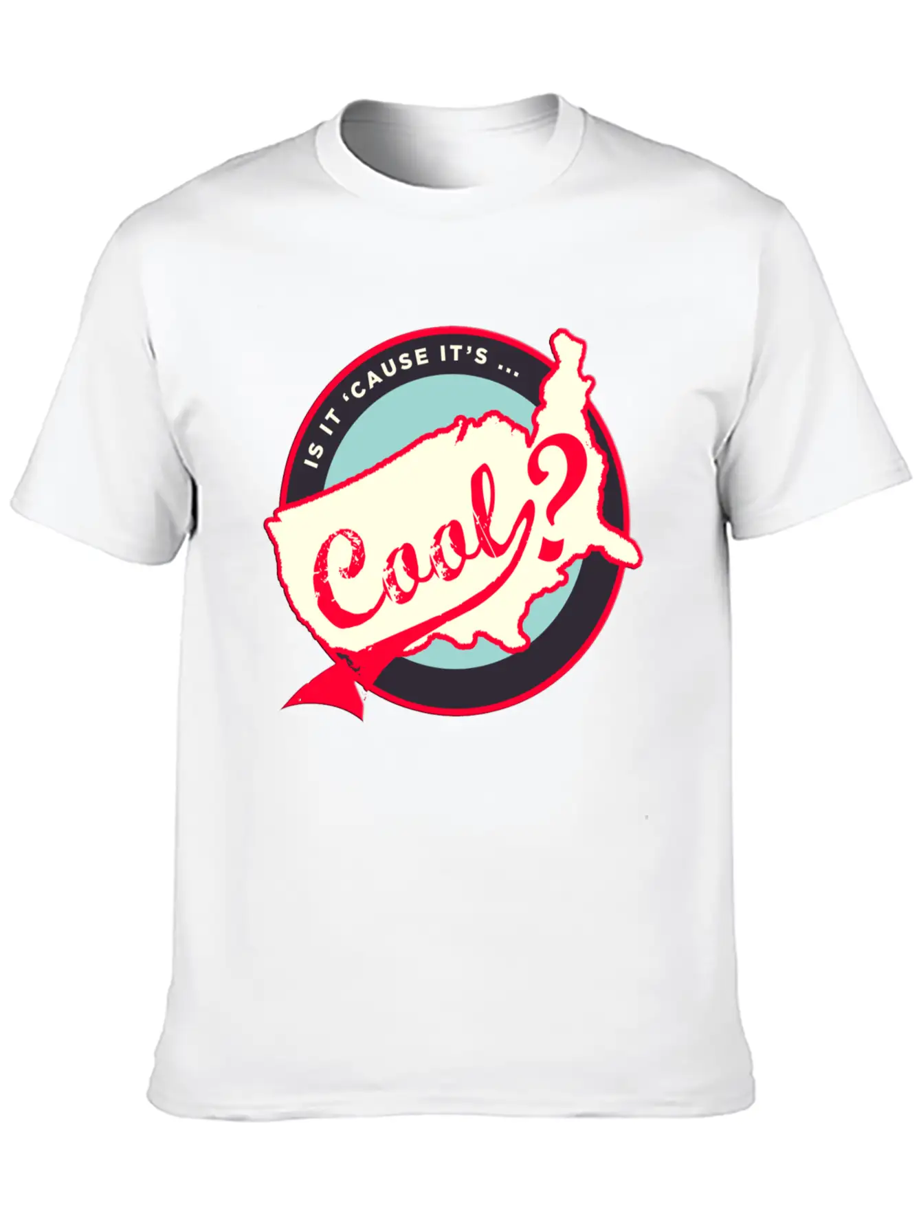 Cause It's Casual Graphic T-Shirt – Simple And Comfortable Daily Wear