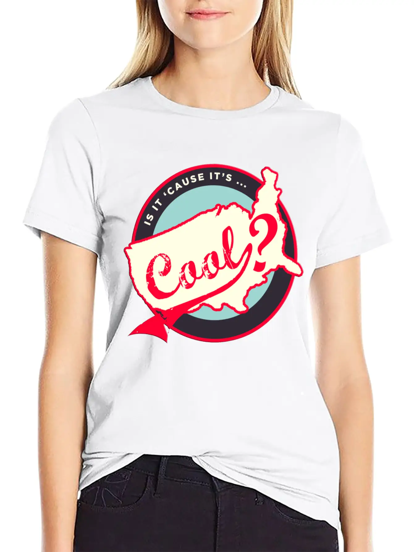 Cause It's Casual Graphic T-Shirt – Simple And Comfortable Daily Wear