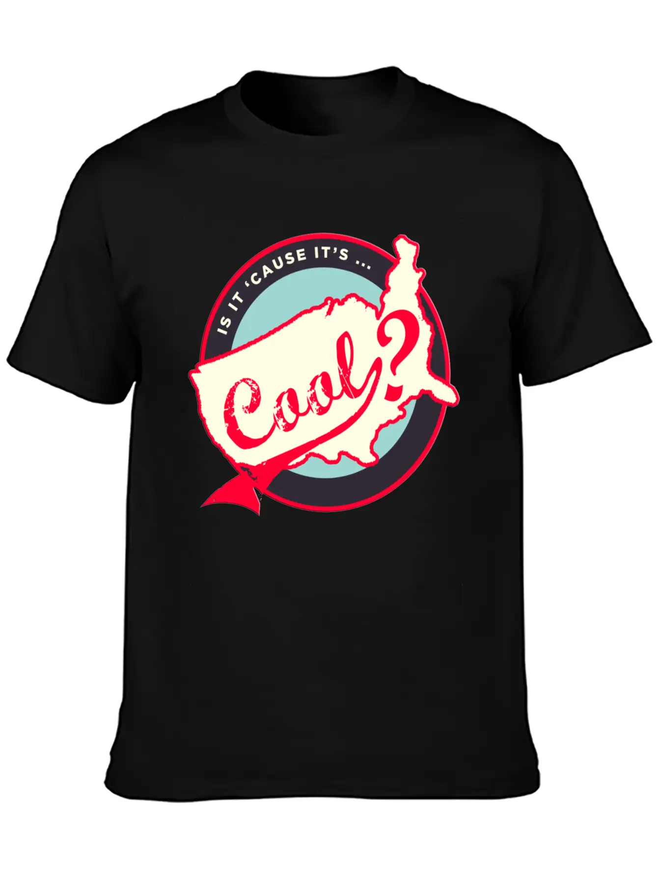 Cause It's Casual Graphic T-Shirt – Simple And Comfortable Daily Wear
